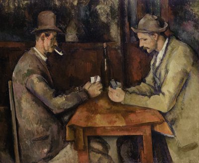 The Card Players by Paul Cézanne